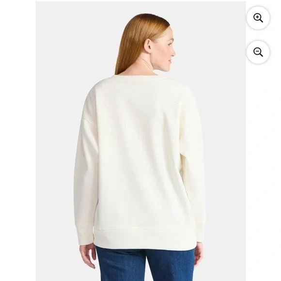 Holiday Time Christmas Soft Tree Graphic Crewneck Sweater - Picture 3 of 5